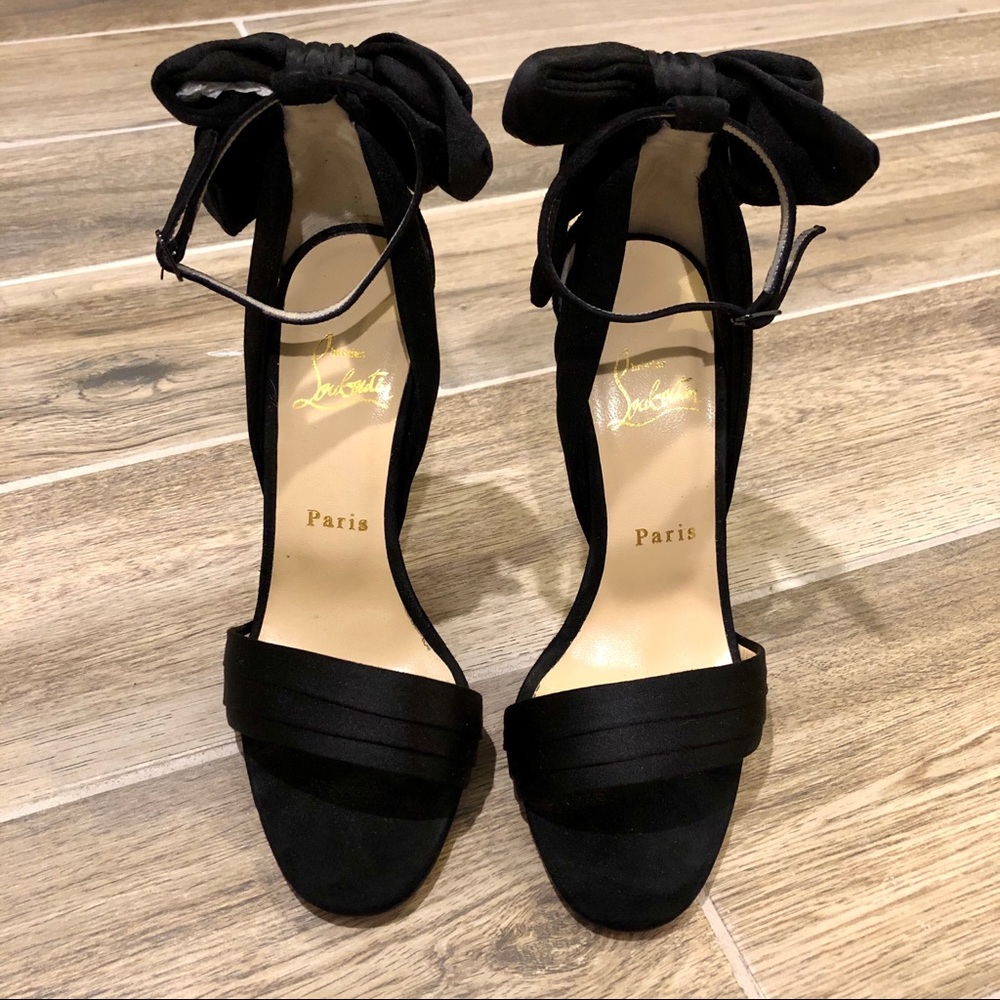 Christian Louboutin Vampanodo Velours/Satin